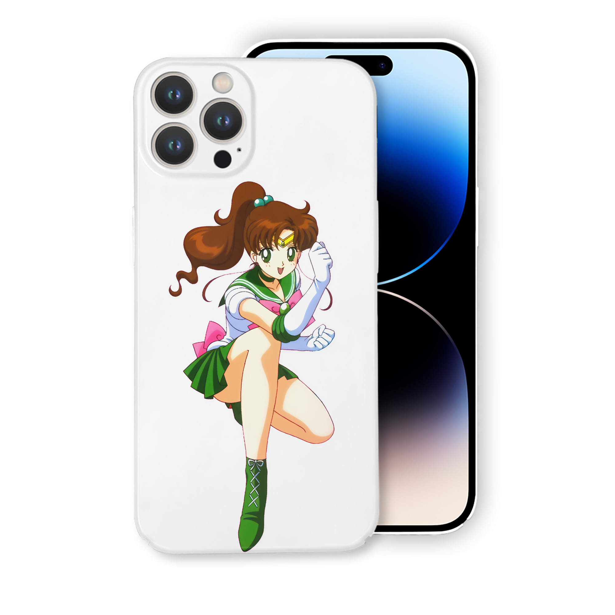 （画像用） 美少女戦士セーラームーン 木野 まこと きの まこと Sailor Moon Kino Makoto （セーラージュピター；Sailor Jupiter） 【iPhone 14シリーズ対応】ハードケース